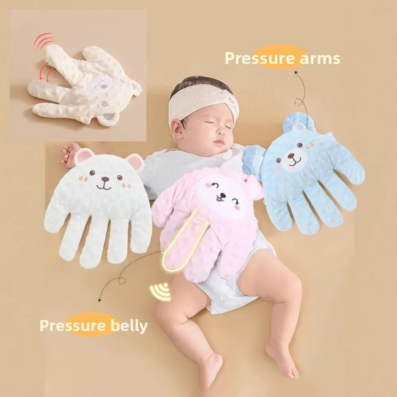 0 - 3Y Electric Baby Soothing Palm Hand Automatic Patting Sleep Companion Beater Sleeping Aid Pillow soother Toys for Calming Baby - RELUX.STORE0 - 3Y Electric Baby Soothing Palm Hand Automatic Patting Sleep Companion Beater Sleeping Aid Pillow soother Toys for Calming Baby
