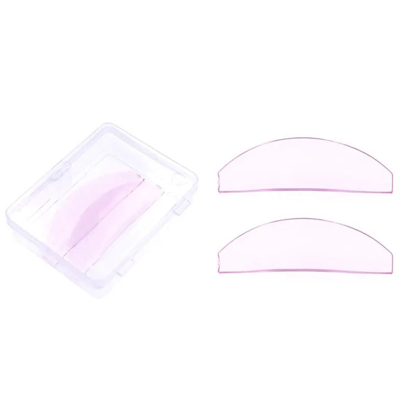 1 Pair Silicone Lash Perm Pads Softening Lifting Lashes Rods Shield Self - adhesive 3D Eyelash Curler Accessories Makeup Tools - RELUX.STORE
