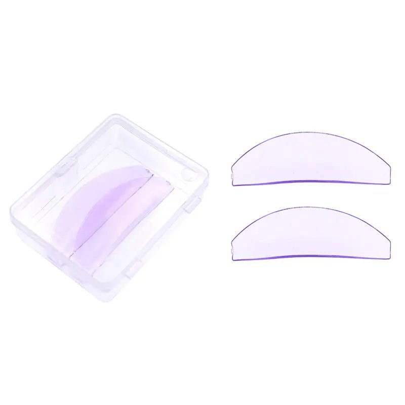 1 Pair Silicone Lash Perm Pads Softening Lifting Lashes Rods Shield Self - adhesive 3D Eyelash Curler Accessories Makeup Tools - RELUX.STORE