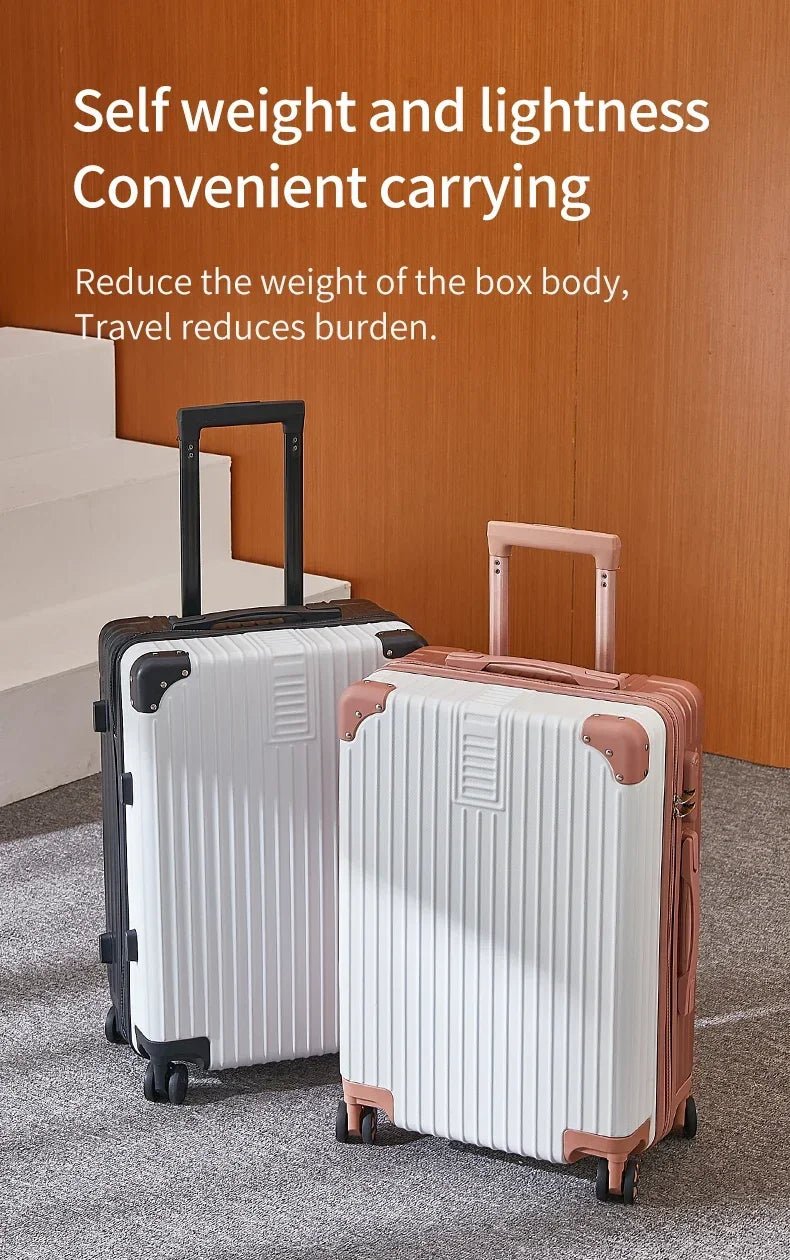 100% Aluminum Magnesium Alloy Travel Luggage Trolley Luggage 20 22 24 26 28 Inch Trolley Luggage Carry - On Luggage With Cup Holde - RELUX.STORE100% Aluminum Magnesium Alloy Travel Luggage Trolley Luggage 20 22 24 26 28 Inch Trolley Luggage Carry - On Luggage With Cup Holde