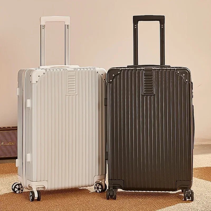 100% Aluminum Magnesium Alloy Travel Luggage Trolley Luggage 20 22 24 26 28 Inch Trolley Luggage Carry - On Luggage With Cup Holde - RELUX.STORE100% Aluminum Magnesium Alloy Travel Luggage Trolley Luggage 20 22 24 26 28 Inch Trolley Luggage Carry - On Luggage With Cup Holde