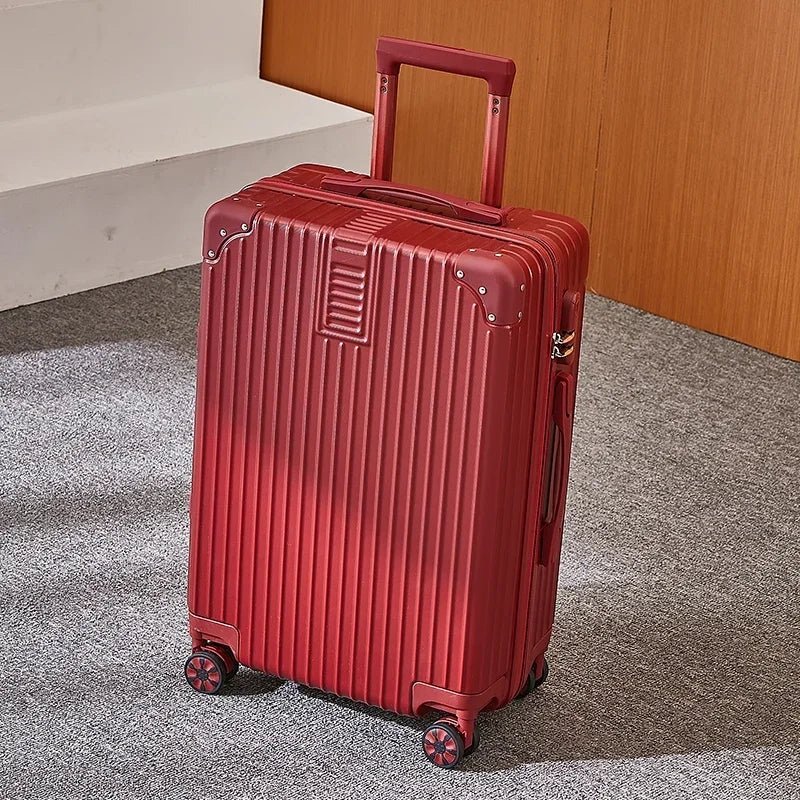 100% Aluminum Magnesium Alloy Travel Luggage Trolley Luggage 20 22 24 26 28 Inch Trolley Luggage Carry - On Luggage With Cup Holde - RELUX.STORE100% Aluminum Magnesium Alloy Travel Luggage Trolley Luggage 20 22 24 26 28 Inch Trolley Luggage Carry - On Luggage With Cup Holde