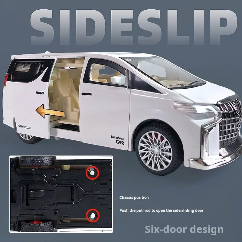 “1:32 Inertia Pull - Back Toy Car with Lights & Sound – Realistic Commercial Vehicle Model for Kids, Boys’ Birthday & Holiday Gift” - RELUX.STORE
