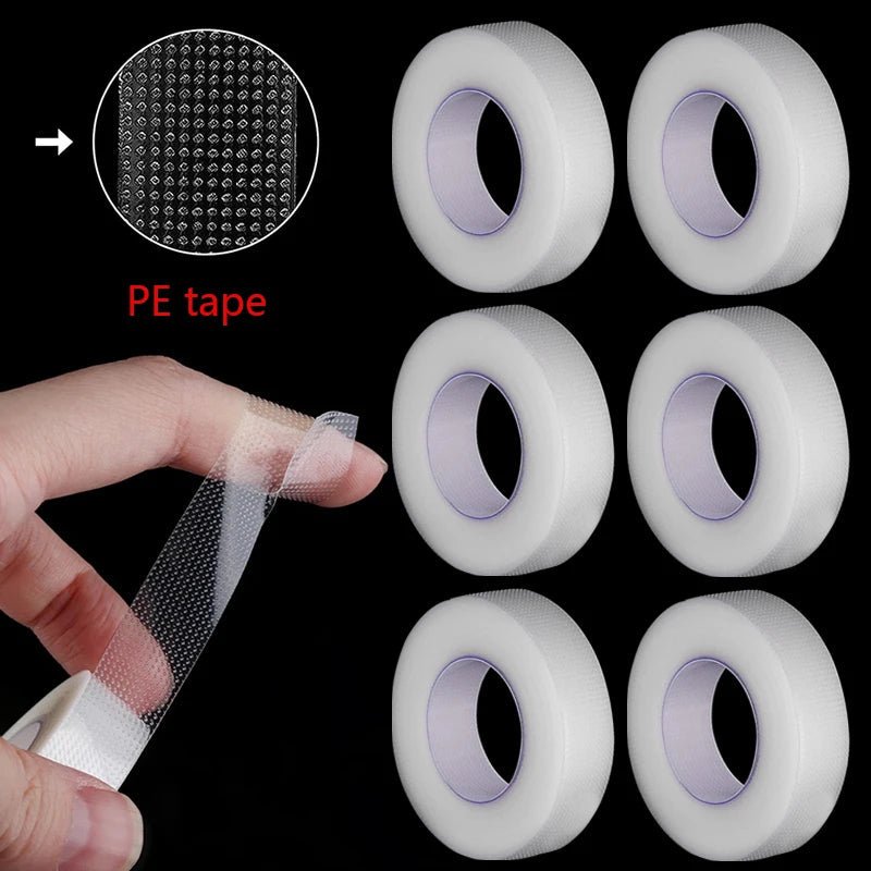 1/3/5 Rolls Eyelashes Extension Tape PE Adhesive Tools Under Eye Pads For Micropore Lashes Grafting Supplies Lash Lifting Tapes - RELUX.STORE