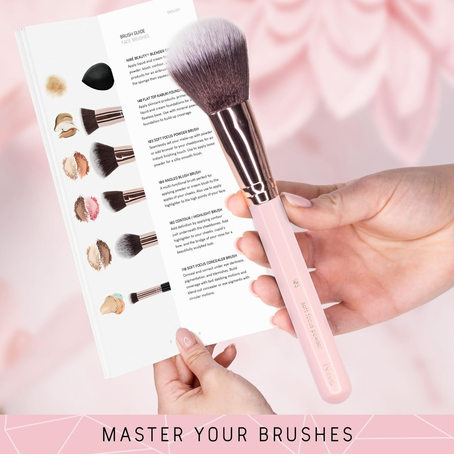 15 - Piece Pink Makeup Brush Set with Case – Award Winning Beauty Brushes with Makeup Sponge, Brush Cleaner, Guide & Gift Box – Professional Kabuki Foundation, Eyeshadow & Blending Brushes for Women & Girls - RELUX.STORE