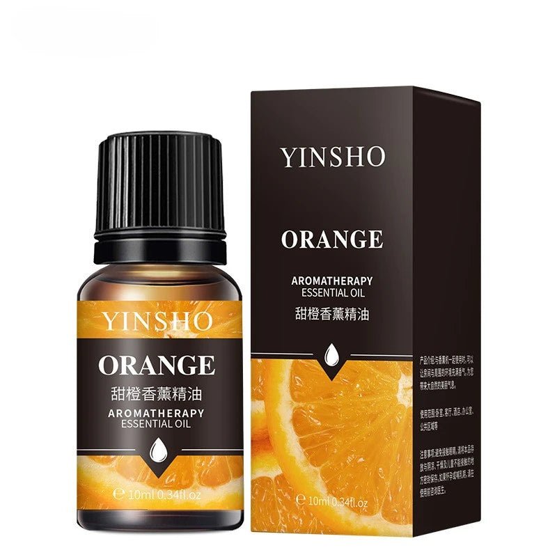 17 Flavors 10ml Essential Oils For Aroma Diffuser AirHumidifier Home Water - soluble Lavender Rose Eucalyptus White Peach Oolong - RELUX.STORE