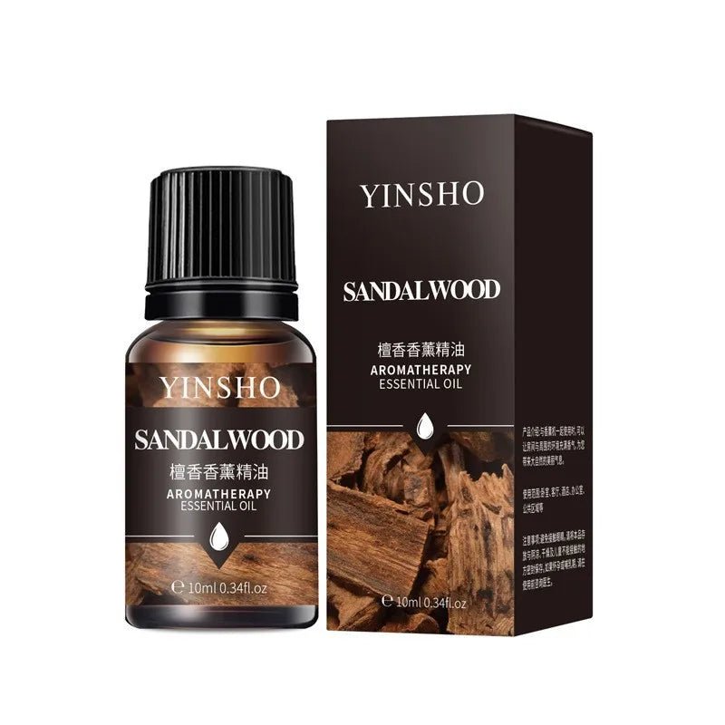 17 Flavors 10ml Essential Oils For Aroma Diffuser AirHumidifier Home Water - soluble Lavender Rose Eucalyptus White Peach Oolong - RELUX.STORE