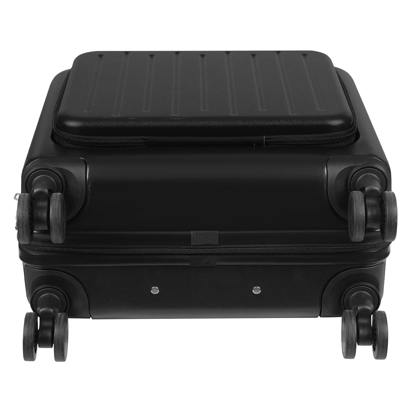 18'' Front Opening Airline Trolley Box Boarding Suitcase with Passcode Lock,Travel Luggage Suitcase for Men and Women - RELUX.STORE18'' Front Opening Airline Trolley Box Boarding Suitcase with Passcode Lock,Travel Luggage Suitcase for Men and Women