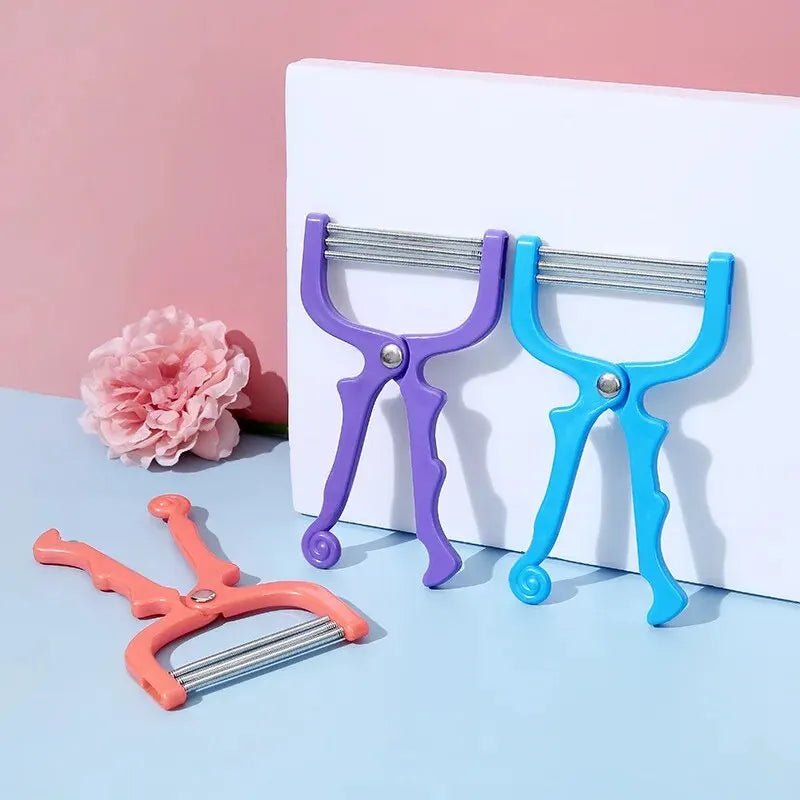 “1pc Facial Hair Remover – Manual Epilator & Threading Tool for Women, Precision Beauty Shaving” - RELUX.STORE