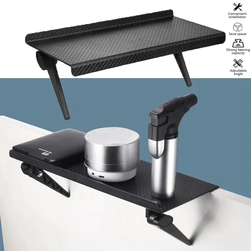 1PC Hot Selling Computer and TV Screen Storage Rack Wireless Router Set - top Box Rack No Perforated Storage Bracket Divine Tool - RELUX.STORE