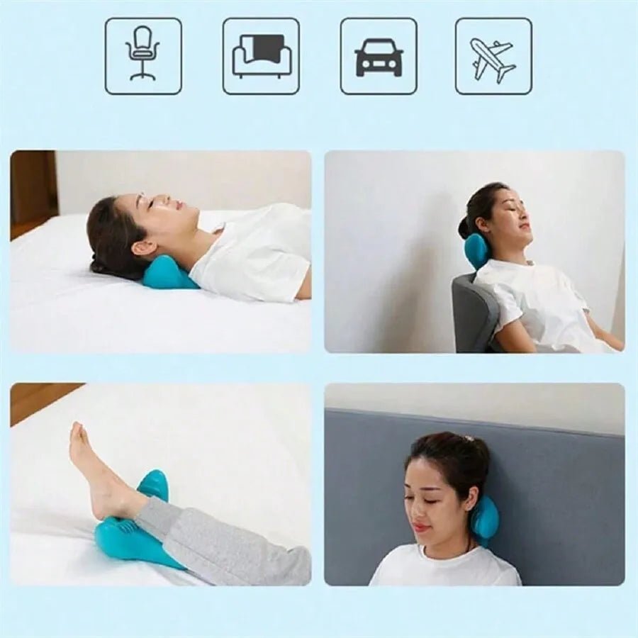 “1pc Neck Massager – Deep Kneading Portable Relaxation Massager for Home, Office & Travel” - RELUX.STORE