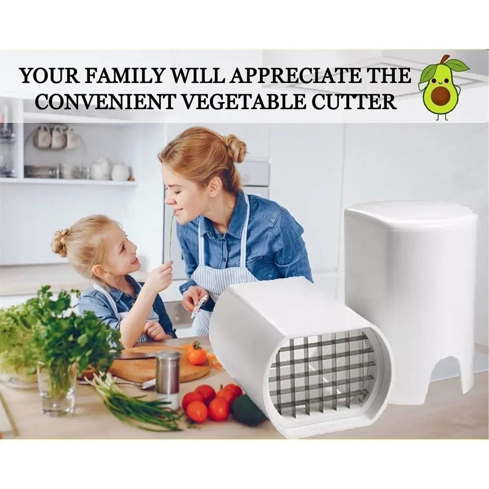 1PCS French Fry Cutter Natural Cut Rapid Slicer Vegetable Potato Tool Food Veggie Dicer Veg Chopper - RELUX.STORE