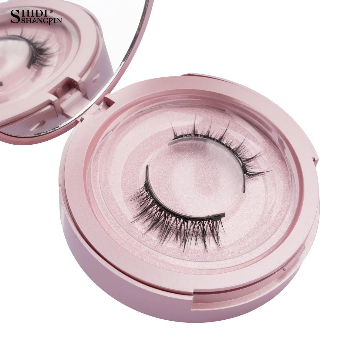 2 Pairs Magnetic Eyelash Natural Look Fluffy False Eyelashes Reusable Magnetic Eyelash Set with Applicator No Glue Need Makeup - RELUX.STORE
