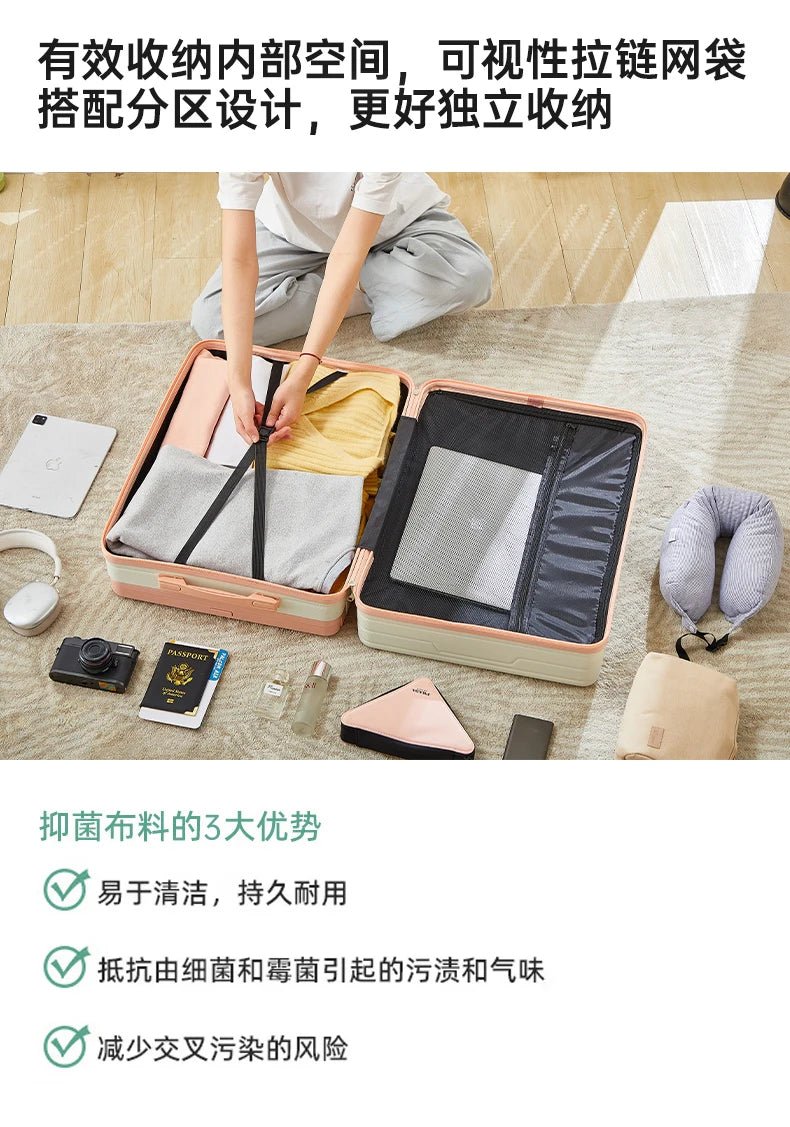 20‘ inch ABS+PC Travel Luggage Premium Fashion Suitcase Luggage travel bag - RELUX.STORE20‘ inch ABS+PC Travel Luggage Premium Fashion Suitcase Luggage travel bag