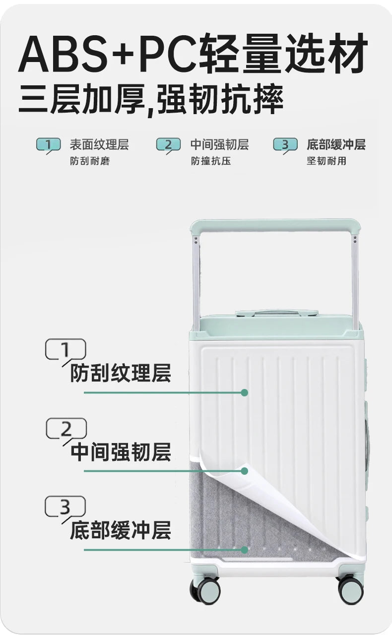 20‘ inch ABS+PC Travel Luggage Premium Fashion Suitcase Luggage travel bag - RELUX.STORE20‘ inch ABS+PC Travel Luggage Premium Fashion Suitcase Luggage travel bag