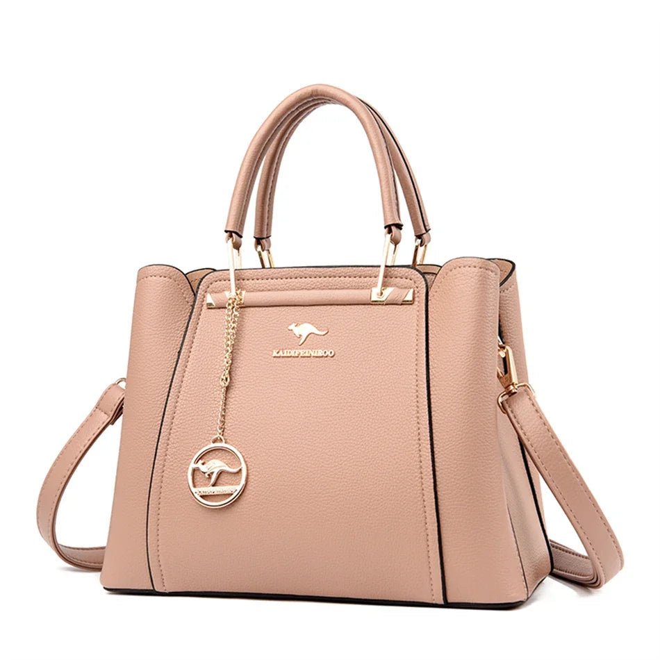 2024 Luxury Women Designer 3 Layers Shoulder Crossbody Sac Ladies Large Capacity Leather Handbags Shopper Brand Messenger Totes - RELUX.STORE
