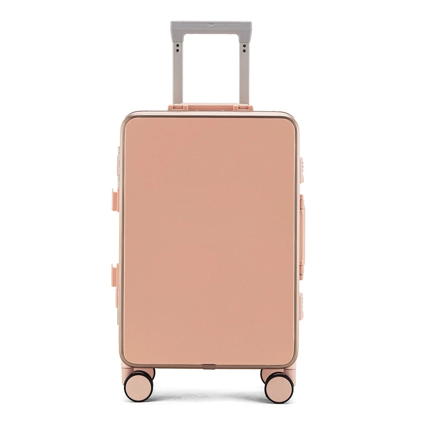 20"/24" Suitcase Fashoin Rolling Luggage Aluminum Frame Case with Wheel Alloy Trolley Bag ABS+PC Material Carry - On Cabin Travel - RELUX.STORE20"/24" Suitcase Fashoin Rolling Luggage Aluminum Frame Case with Wheel Alloy Trolley Bag ABS+PC Material Carry - On Cabin Travel