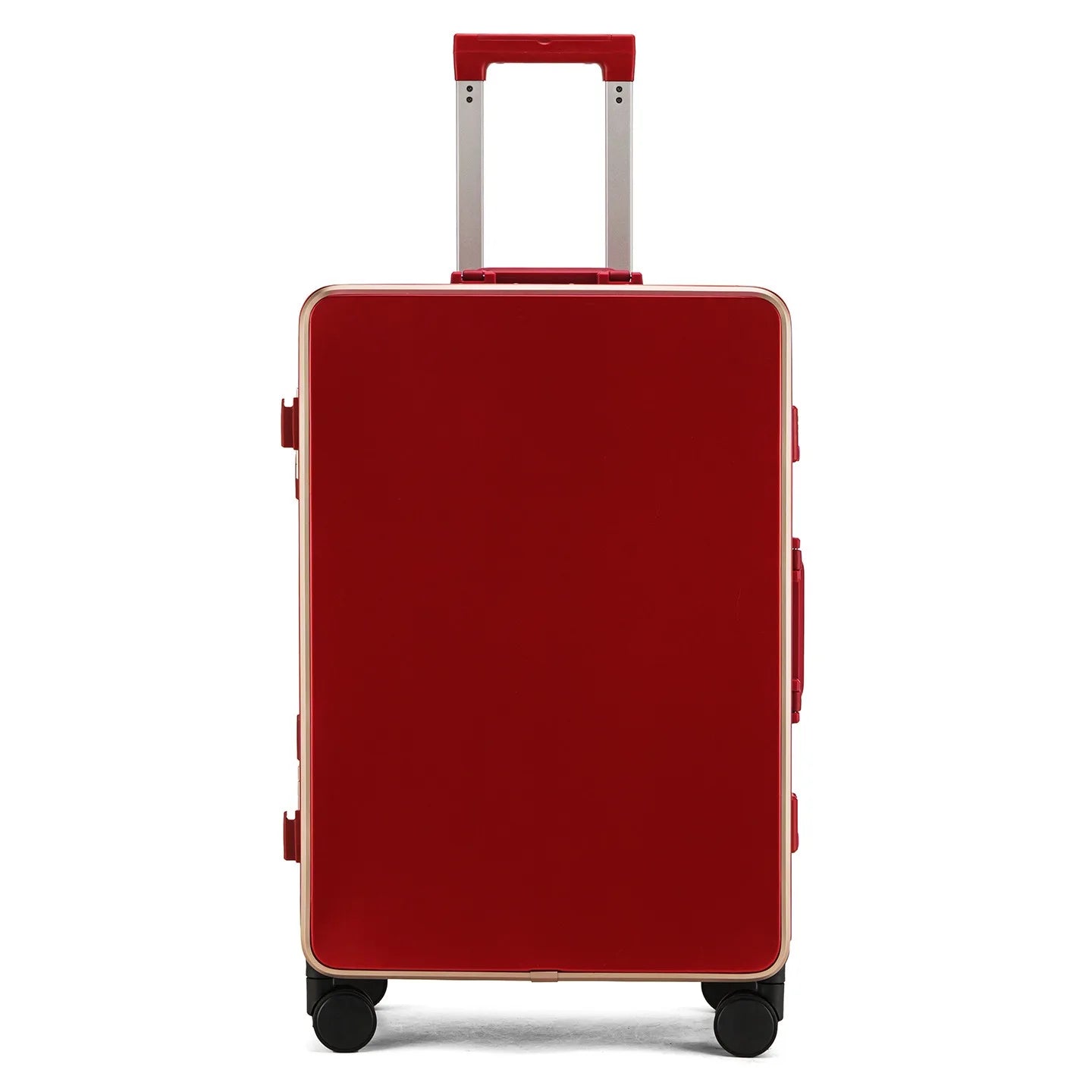 20"/24" Suitcase Fashoin Rolling Luggage Aluminum Frame Case with Wheel Alloy Trolley Bag ABS+PC Material Carry - On Cabin Travel - RELUX.STORE20"/24" Suitcase Fashoin Rolling Luggage Aluminum Frame Case with Wheel Alloy Trolley Bag ABS+PC Material Carry - On Cabin Travel