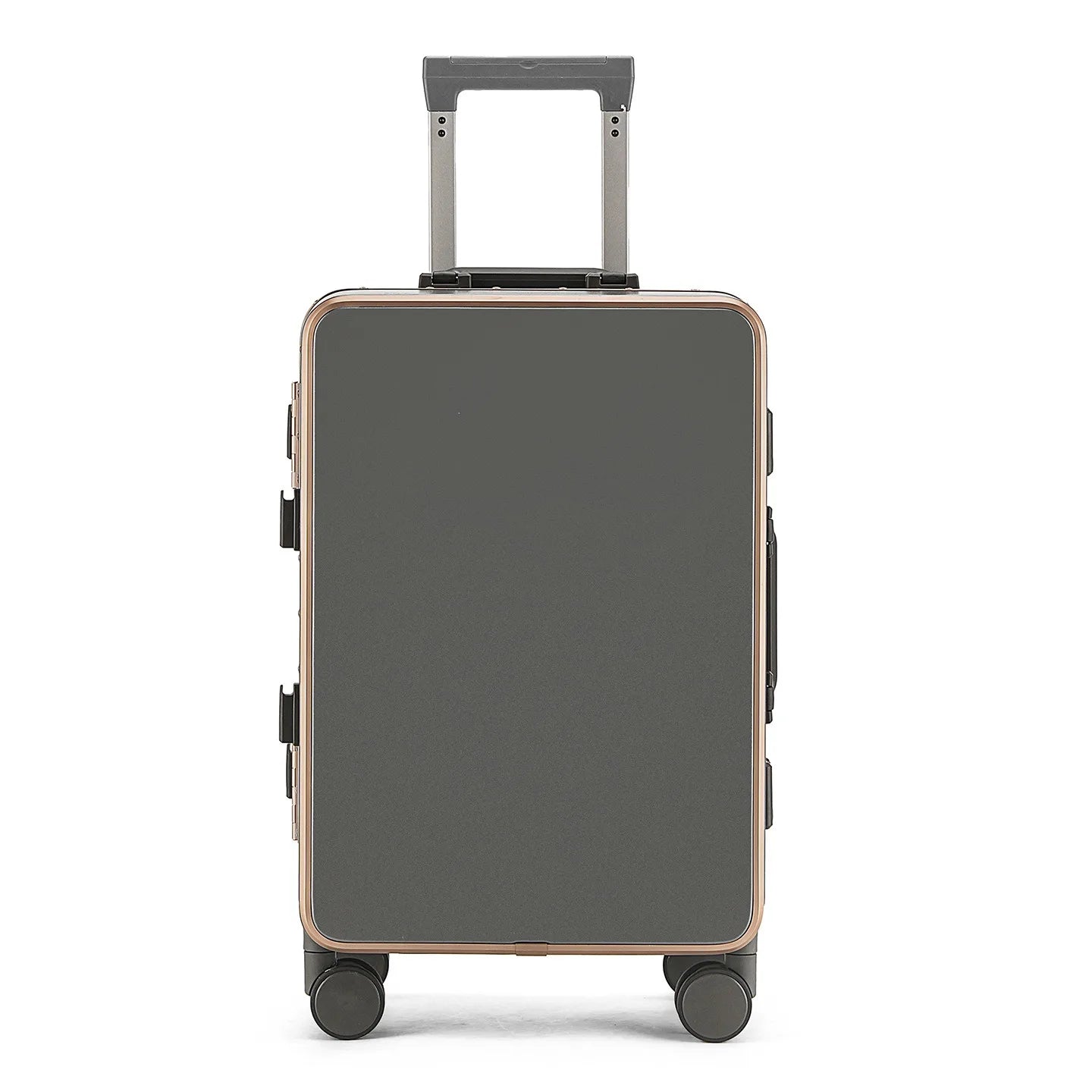 20"/24" Suitcase Fashoin Rolling Luggage Aluminum Frame Case with Wheel Alloy Trolley Bag ABS+PC Material Carry - On Cabin Travel - RELUX.STORE20"/24" Suitcase Fashoin Rolling Luggage Aluminum Frame Case with Wheel Alloy Trolley Bag ABS+PC Material Carry - On Cabin Travel