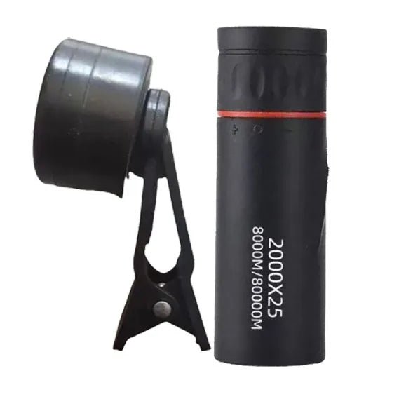 2025 2000X25 HD Monocular Telescope, Compact Portable for Travel, Hiking, Fishing, Camping, Stargazing, Concerts & Bird Watching - RELUX.STORE