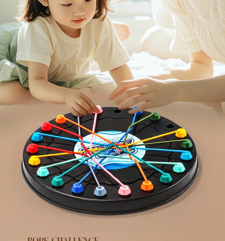 "2025 Rope Breaking Battle Puzzle Toy β Logic & Problem - Solving Game for Kids, Knot Challenge & Brain Training" π§©πͺ’β¨ - RELUX.STORE
