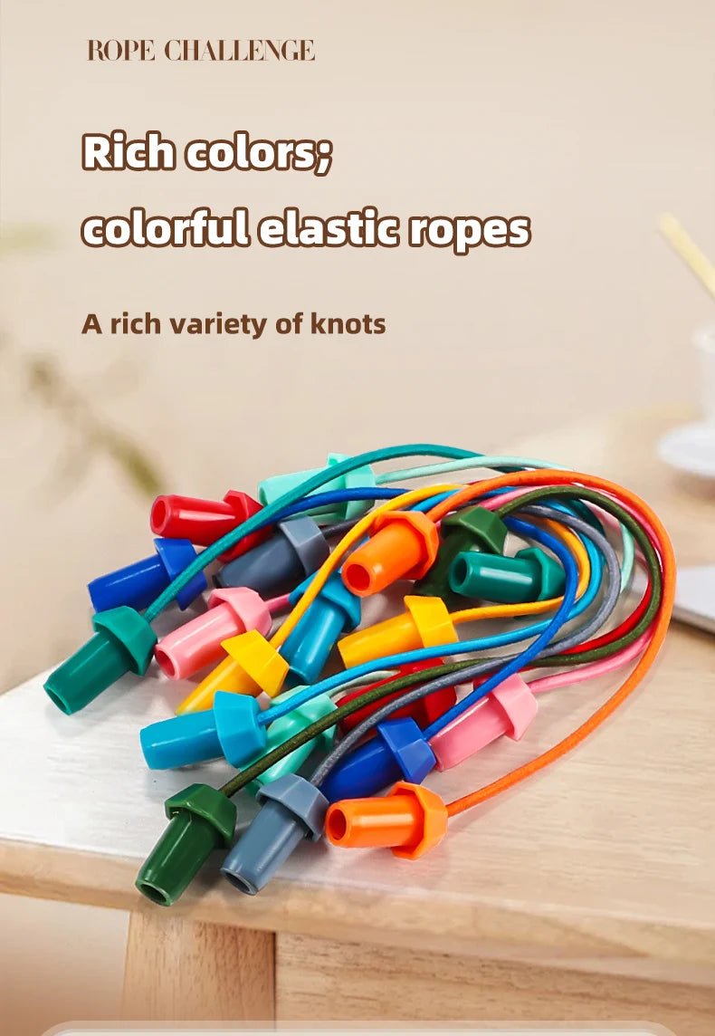 "2025 Rope Breaking Battle Puzzle Toy β Logic & Problem - Solving Game for Kids, Knot Challenge & Brain Training" π§©πͺ’β¨ - RELUX.STORE