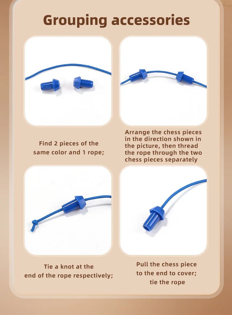 "2025 Rope Breaking Battle Puzzle Toy β Logic & Problem - Solving Game for Kids, Knot Challenge & Brain Training" π§©πͺ’β¨ - RELUX.STORE