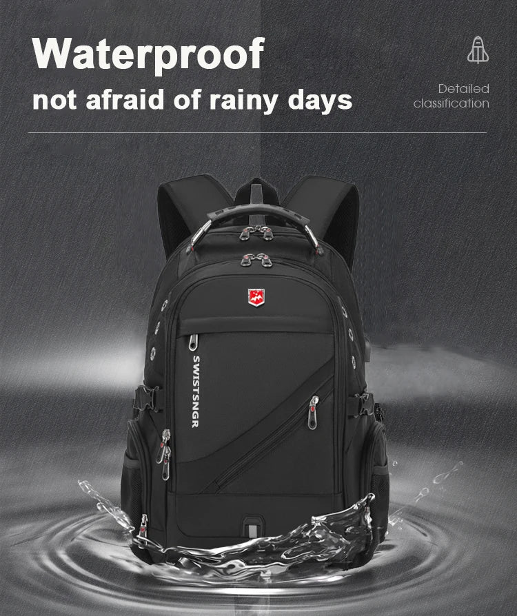 2025 Waterproof 17/20 Inch Laptop Backpack Men Airplane Travel Backpack Women Oxford Rucksack Male School Bag modern Mochila - RELUX.STORE2025 Waterproof 17/20 Inch Laptop Backpack Men Airplane Travel Backpack Women Oxford Rucksack Male School Bag modern Mochila