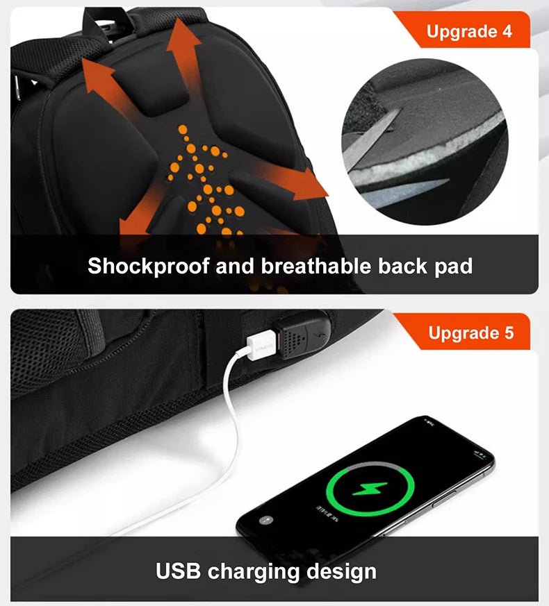2025 Waterproof 17/20 Inch Laptop Backpack Men Airplane Travel Backpack Women Oxford Rucksack Male School Bag modern Mochila - RELUX.STORE2025 Waterproof 17/20 Inch Laptop Backpack Men Airplane Travel Backpack Women Oxford Rucksack Male School Bag modern Mochila
