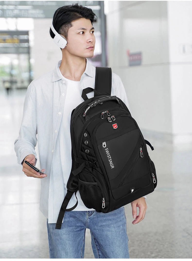 2025 Waterproof 17/20 Inch Laptop Backpack Men Airplane Travel Backpack Women Oxford Rucksack Male School Bag modern Mochila - RELUX.STORE2025 Waterproof 17/20 Inch Laptop Backpack Men Airplane Travel Backpack Women Oxford Rucksack Male School Bag modern Mochila
