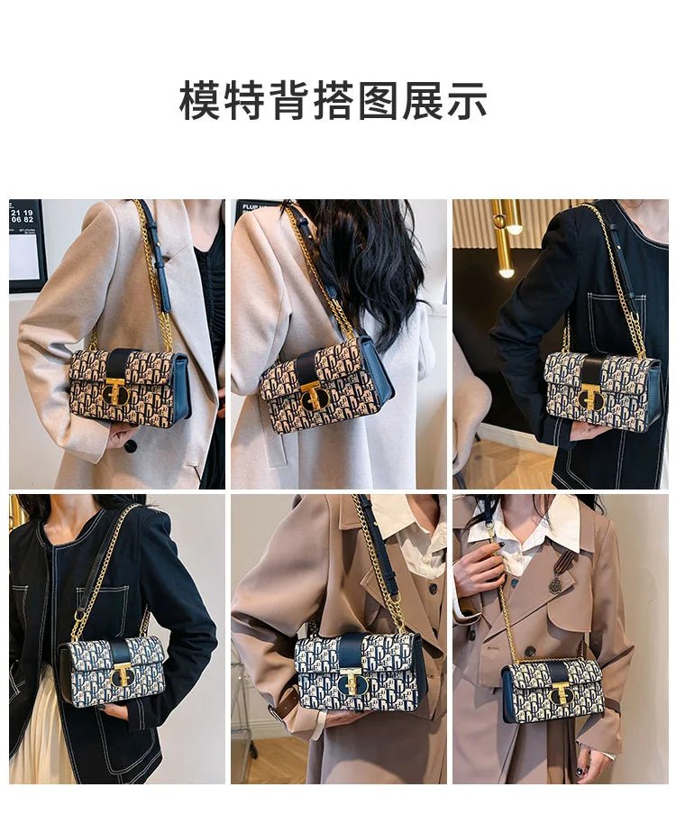 22*13*8cm Fashion Luxury Women Shoulder Bags Designer Crossbody Shoulder Purses Handbag Women Clutch Travel tote Bag - RELUX.STORE