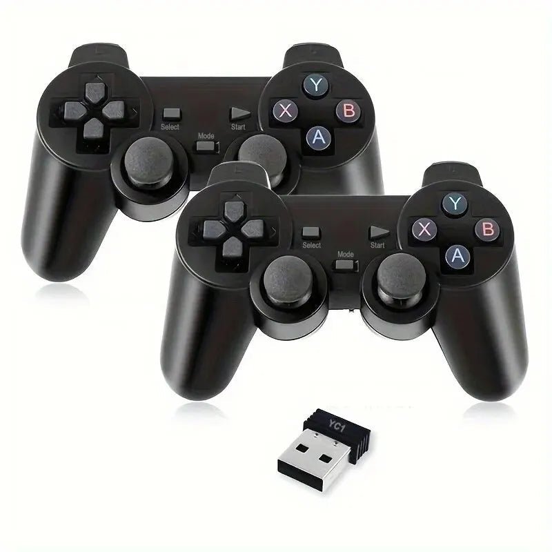 "2.4G Wireless Gamepad – 1 or 2 Pack USB Joystick for PC, Android TV Box & Nintendo Switch with Ergonomic Design" - RELUX.STORE