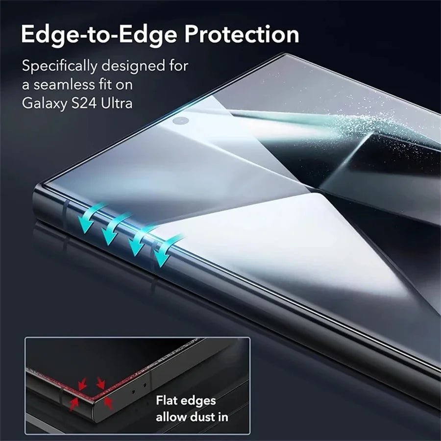 2/4PCS Tempered Glass Screen Protector for Samsung Galaxy S25/S24 Plus/Ultra, S23/S22 Plus, FE – Clear Protective Cover Glass Film - RELUX.STORE