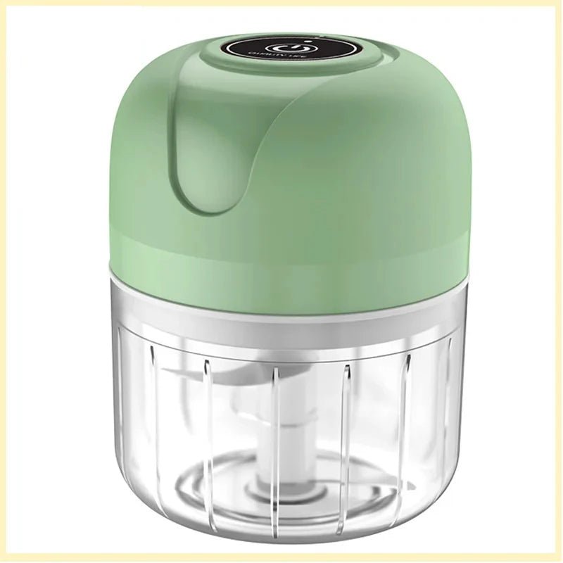 250ml Garlic Masher Crusher Electric Kitchen Food Chopper USB Portable Meat Grinder Vegetable Chopper for Kitchen Gadgets - RELUX.STORE