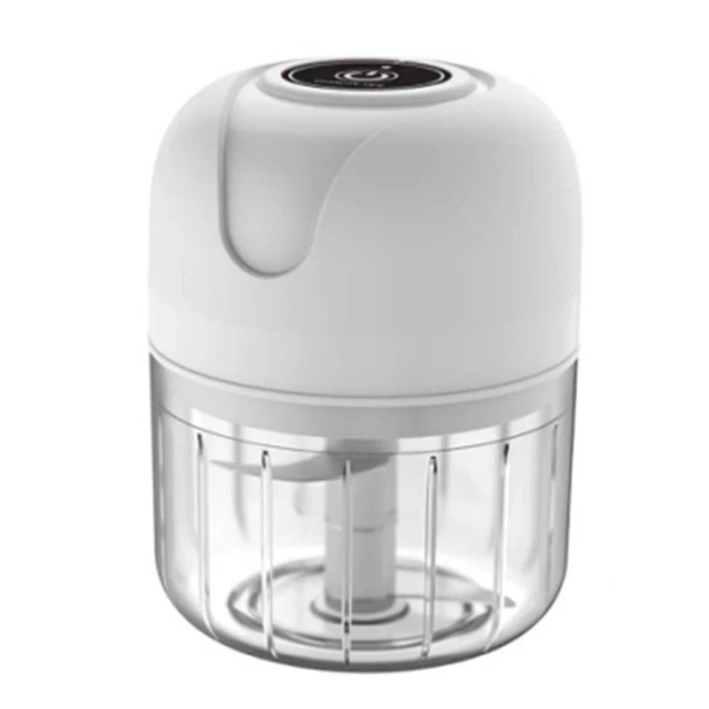 250ml Garlic Masher Crusher Electric Kitchen Food Chopper USB Portable Meat Grinder Vegetable Chopper for Kitchen Gadgets - RELUX.STORE