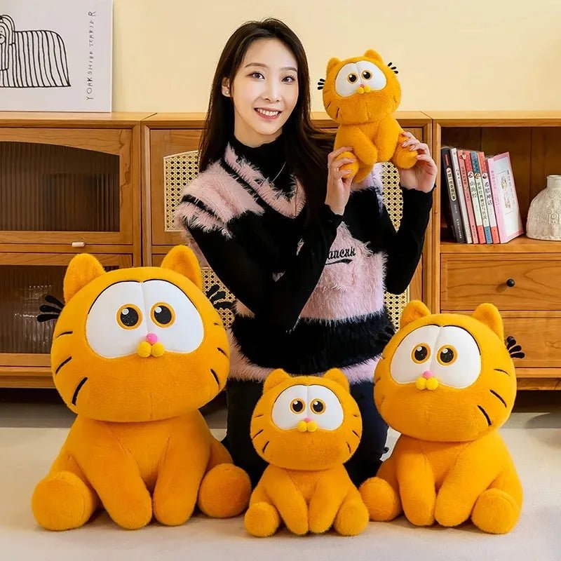 “25CM Garfield Plush Doll – Kawaii Cartoon Anime Cat Stuffed Plushie for Kids, Soft Toy & Decorative Gift” - RELUX.STORE
