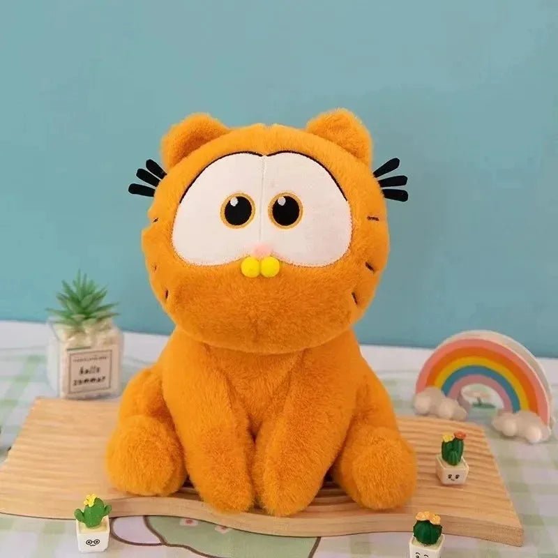 “25CM Garfield Plush Doll – Kawaii Cartoon Anime Cat Stuffed Plushie for Kids, Soft Toy & Decorative Gift” - RELUX.STORE