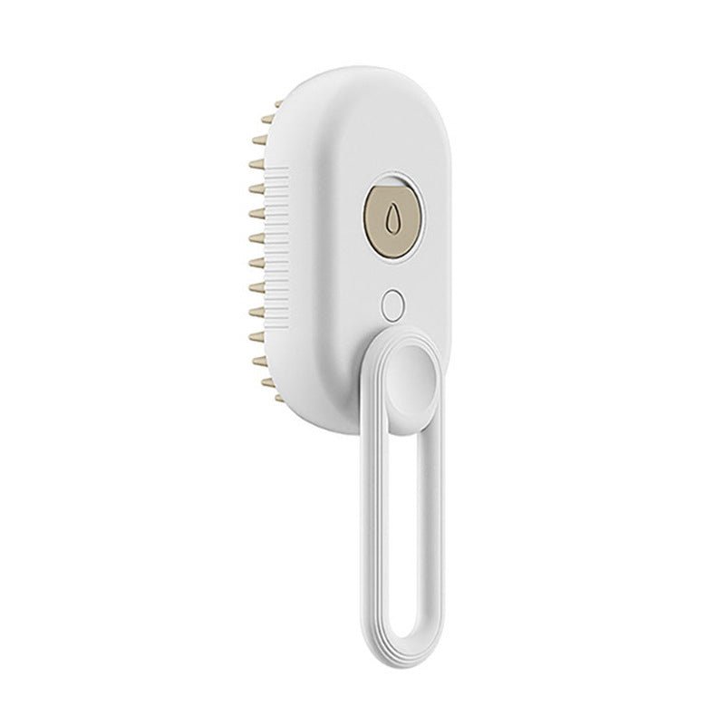 “3 - in - 1 Electric Pet Grooming Brush – Steam Hair Removal & Massage Comb for Cats and Dogs, Easy Fur Care Tool” - RELUX.STORE