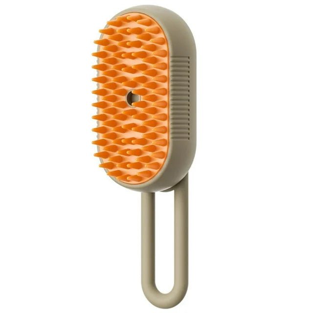 “3 - in - 1 Electric Pet Grooming Brush – Steam Hair Removal & Massage Comb for Cats and Dogs, Easy Fur Care Tool” - RELUX.STORE