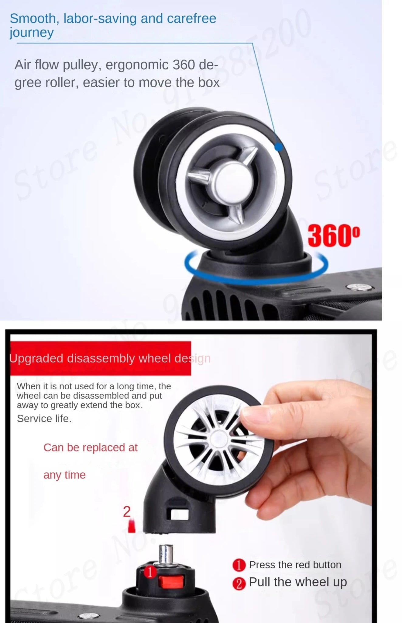 30" Large Capacity Black Luggage Waterproof Durable Trolley Case Oxford Cloth Detachable Spinner Wheel 20" Password Suitcase - RELUX.STORE30" Large Capacity Black Luggage Waterproof Durable Trolley Case Oxford Cloth Detachable Spinner Wheel 20" Password Suitcase