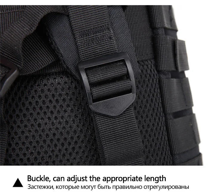 30/50L Tactical Backpack for Men – Outdoor Survival, Hiking, Trekking & Hunting EDC Molle Assault Pack - RELUX.STORE