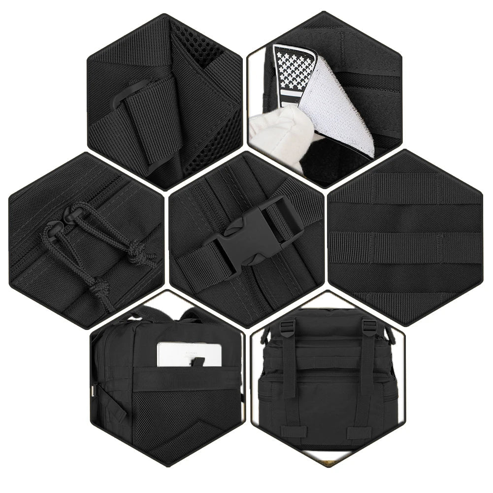 30/50L Tactical Backpack for Men – Outdoor Survival, Hiking, Trekking & Hunting EDC Molle Assault Pack - RELUX.STORE