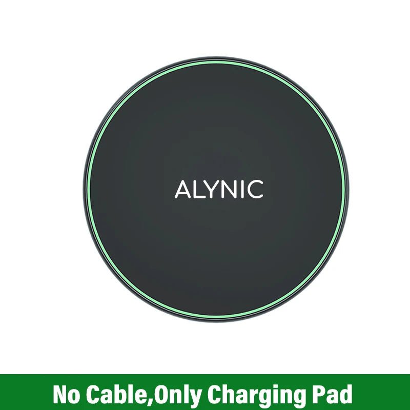 30W Fast Wireless Charger Pad – Magnetic Induction Charging Dock for iPhone 15 14 13 12 Pro Max, Samsung S23 S22, Xiaomi & Huawei - RELUX.STORE