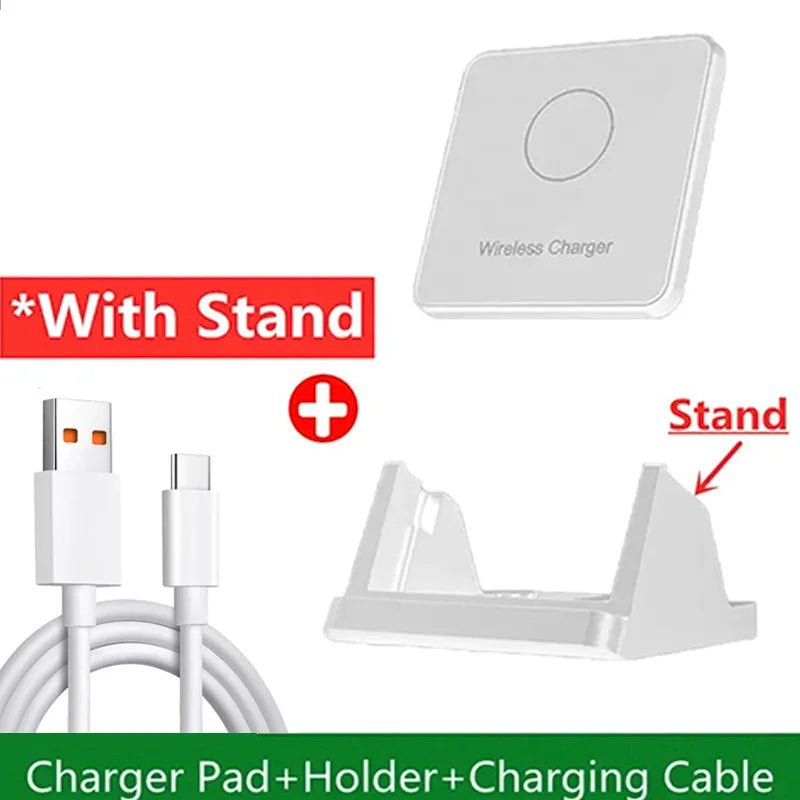 30W Ultra - Thin Wireless Charger Pad & Stand – Fast Charging Dock Station for iPhone 15/14/13/12, Samsung, Xiaomi, Huawei - RELUX.STORE