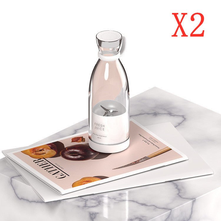 350ML Electric Juicer Blender Mixer USB Rechargeable Machine Household Portable Blender Maker Cup Kitchen Tool Kit - RELUX.STORE