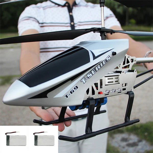 “3.5CH RC Helicopter – Extra Large Remote Control Drone, Durable Rechargeable UAV Toy for Kids Outdoor Flying & Gifts” - RELUX.STORE