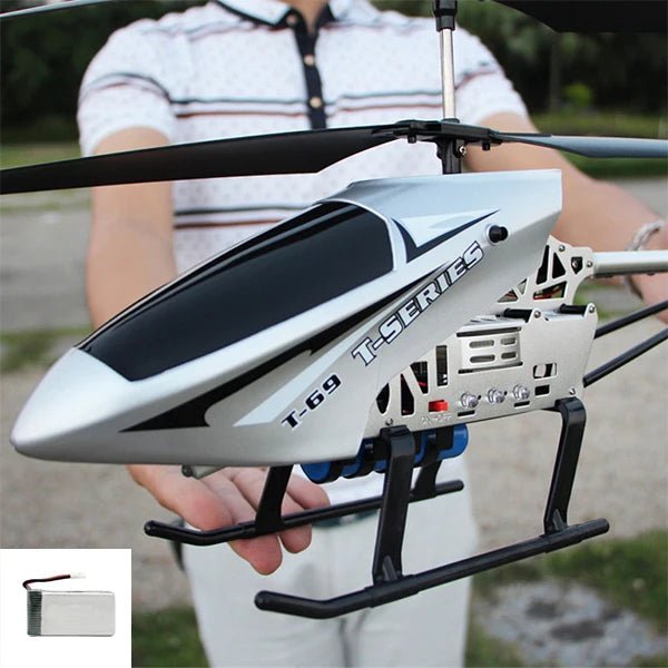 “3.5CH RC Helicopter – Extra Large Remote Control Drone, Durable Rechargeable UAV Toy for Kids Outdoor Flying & Gifts” - RELUX.STORE