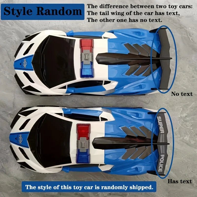 "360Β° Rotating Police Car Toy β Sound & Light with Automatic Opening Doors, Educational Vehicle for Kids" πβ¨π - RELUX.STORE