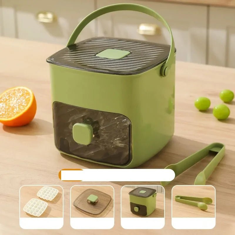 48 Grid Ice Cube Mold Reusable Refrigerator Ice Maker One - touch Easy Release Homemade Ice Cube Tray Mold Home Ice Making Tool - RELUX.STORE