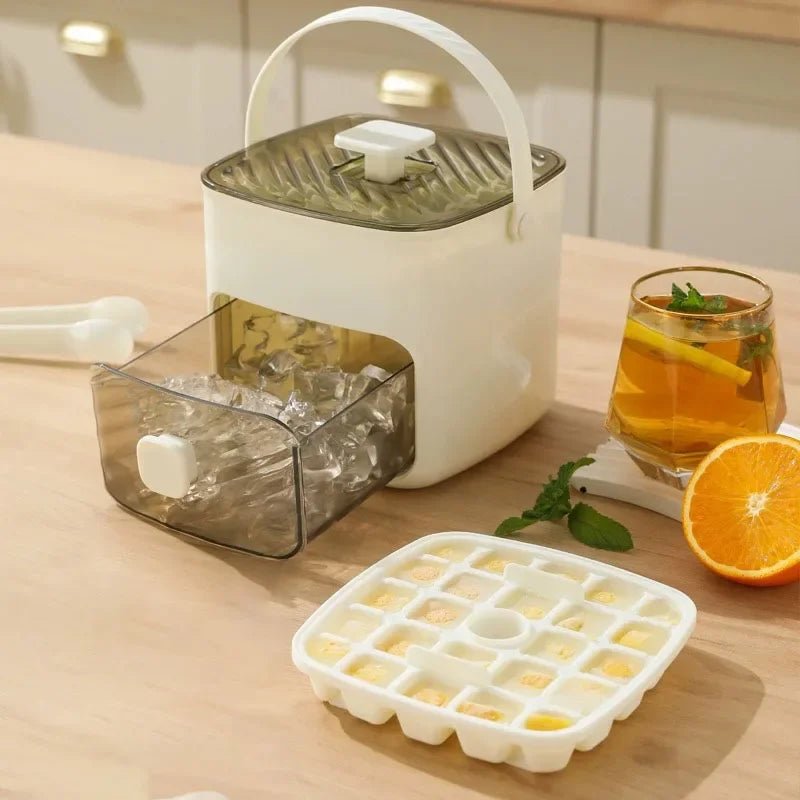 48 Grid Ice Cube Mold Reusable Refrigerator Ice Maker One - touch Easy Release Homemade Ice Cube Tray Mold Home Ice Making Tool - RELUX.STORE